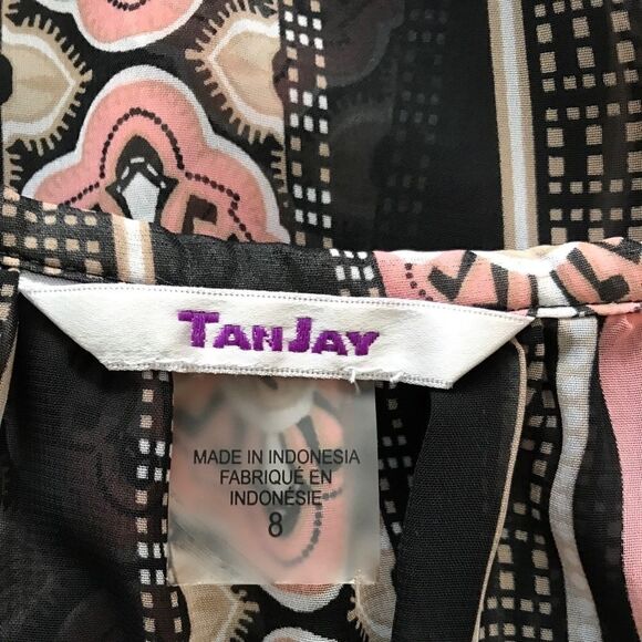 TanJay Boho Lightweight Tunic Top - Picture 5 of 10